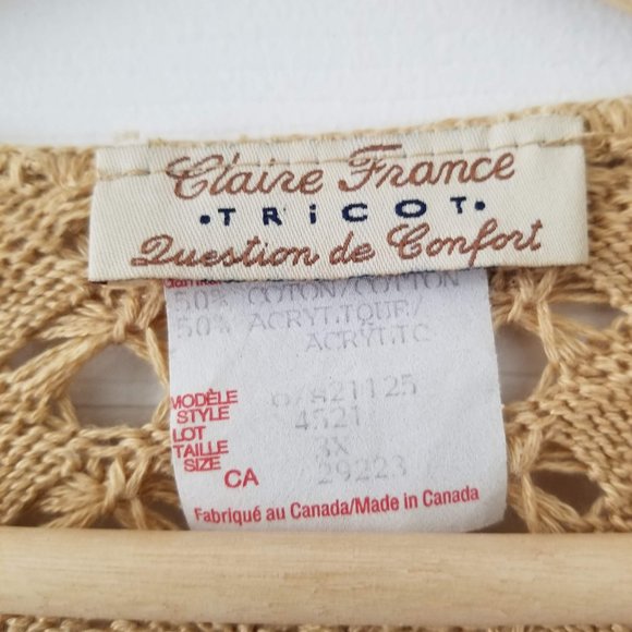 Vintage 1980s 1990s knit sweater - Picture 3 of 5